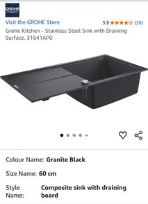 kitchen sink Grohe brand