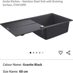 kitchen sink Grohe brand