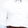 Joe Browns Men's Shirt Classic White Double Collar and Floral Pattern, Long Sleeve, Button Down Size XXL Image 4