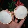 Vintage Genuine Clam Shell Compact Beautiful 2,4" Image 7