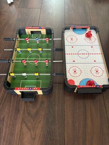 Table top football & air hockey