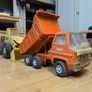 Rare Vintage 1970s Rico Espana Super Sanson Pressed Steel Dump Truck Image 10