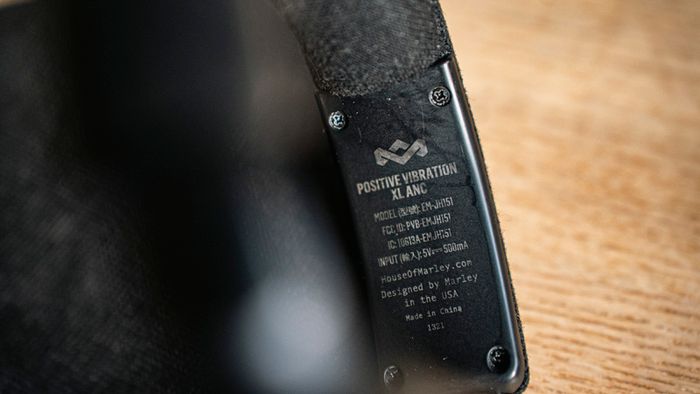 House of Marley Positive Vibration XL ANC Over-ear Bluetooth Wireless Active Noise Cancellation Headphones