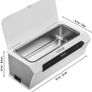 BRAND NEW 500ml Ultrasonic Cleaner Mini Portable Washing Machine Ultrasound Bath Sonic Cleaning Devices for Glasses Home Appliances Image 7