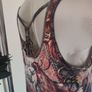 Tredy printed detailed maxi dress size UK14 EU42 Postage included Image 6