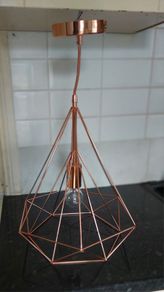Modern gold metal ceiling light
