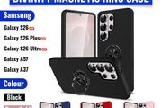 Ring Case for Samsung Galaxy S26, S26 Plus, S26 Ultra, A37, and Samsung A57 Compatible with MagSafe, Matte Shockproof Phone Cover with Stand &amp; Ring Holder