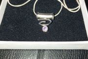 sterling silver chain with pendant