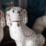 vintage pair ofStaffordshire WallyDogs Image 5