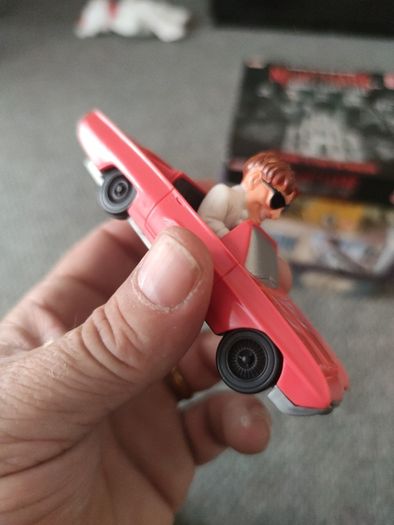 Vintage: McDonalds Happy Meal Toy Disney Flubber Red Ford Thunderbird Car 1998
