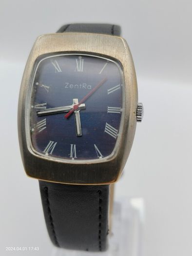 Vintage Zentra men's Watch