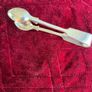 silver plated sugar tongs Image 5