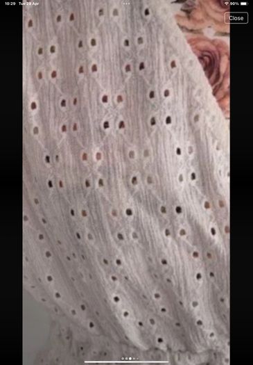 top Bnwt pull & bear short sleeve lace top