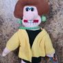 Vintage Wallace And Grommit Wendolene Teddy Plush Soft Toy Born To Play 1989 Tagged Image 2