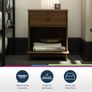 QE Farnsworth Nightstand - Walnut - Assembled Image 5
