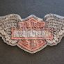 Harley Davidson motorcycles, cloth patch. Image 2