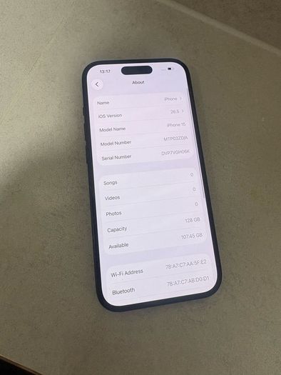 iphone 15 128 gb