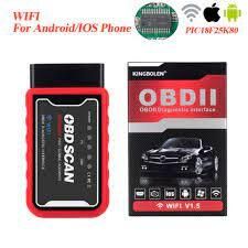 Obdii V1.5 Wifi With Pic18f25k80 Chip For Android Ios Diagnostic Kingbolen