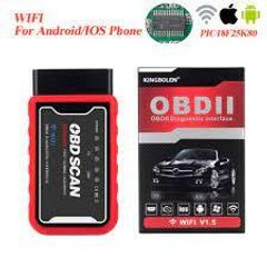Obdii V1.5 Wifi With Pic18f25k80 Chip For Android Ios Diagnostic Kingbolen