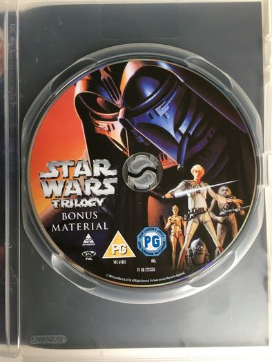Star Wars Trilogy (IV - V - VI) (Silver Boxset) Harrison Ford, Mark Hamill & Carrie Fisher [3xMovie 4DVD]