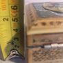 Handmade SMALL Wooden Jewelry Box, Asian Wooden Storage Box, Antique Jewelry Box Image 5