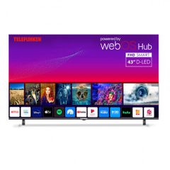 43" SMART TV 43" Smart Tv Frameless - New