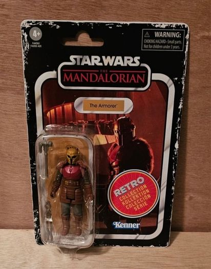 Star Wars The Mandalorian The Armorer 3.75 " Scale From The New Retro Collection New & Unopened