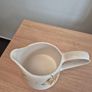 Handcrafted South African Ceramic Jug / Vase Botanical Design in Earthy Tones Image 6