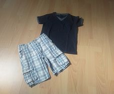 Boys shorts & tee