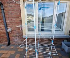 Clothing drying rack