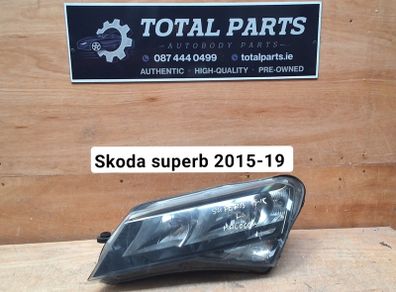 Skoda superb 2015-19 halogen headlight