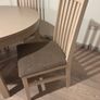Extendable Dining table and Chair set Image 4