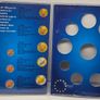 Euro Coin Set Holder Empty 2 Euro to 1 Cent Image 2