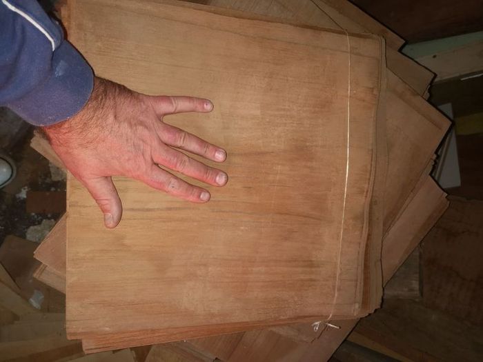 Teak vineer