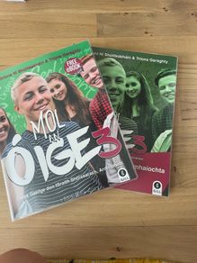 Mol an Oige 3 JC textbook and workbook
