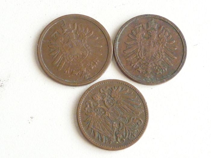 German Empire 2 pfennig