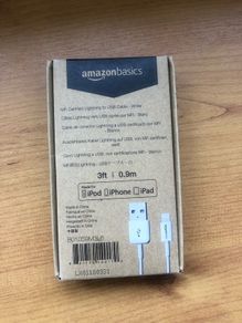 Apple Lightning cable amazon 0.9m white