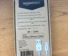 Apple Lightning cable amazon 0.9m white