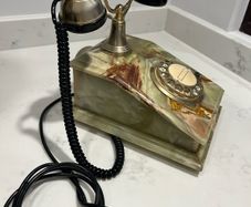 Onyx Vintage Telephone