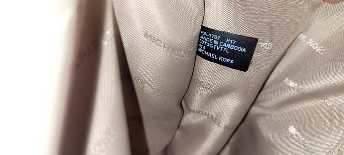 Michael Kors jet set saffiano large tote