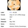 Redcell Interim / Outerim 1993 release on B12 Image 6