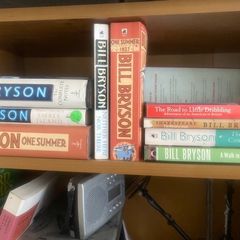 9 x Bill Bryson Books