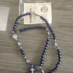 Brand new Rosary beads bought and blessed at Vatican.