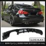 Bmw 3 Series F30 F31 Rear Diffuser M Sport Performance Twin Exhaust Rear Bumper Image 4