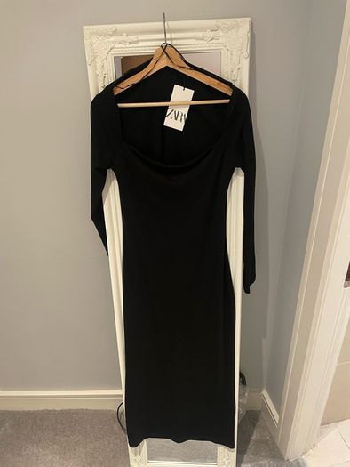 Zara black dress