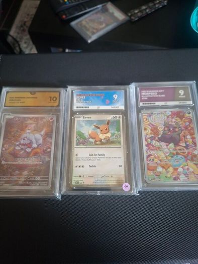 Graded Pokemon cards