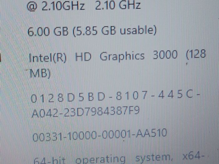Packard Bell 15.6 inch Laptop, Model mNo. P5WS0, Intel Core i3-2310M CPU, 2.1GHz, 6GB Ram, 500GB Ram, Windows 10, Microsoft Edge, Chrome and VLC