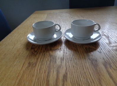 Nespresso Cups and Saucers x 2 for Sale