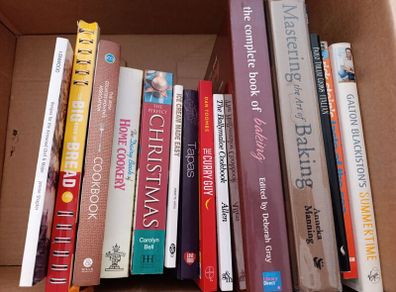 Various cook books...  14 mixed