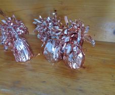 Gold Balloon Weights x 3 for Sale